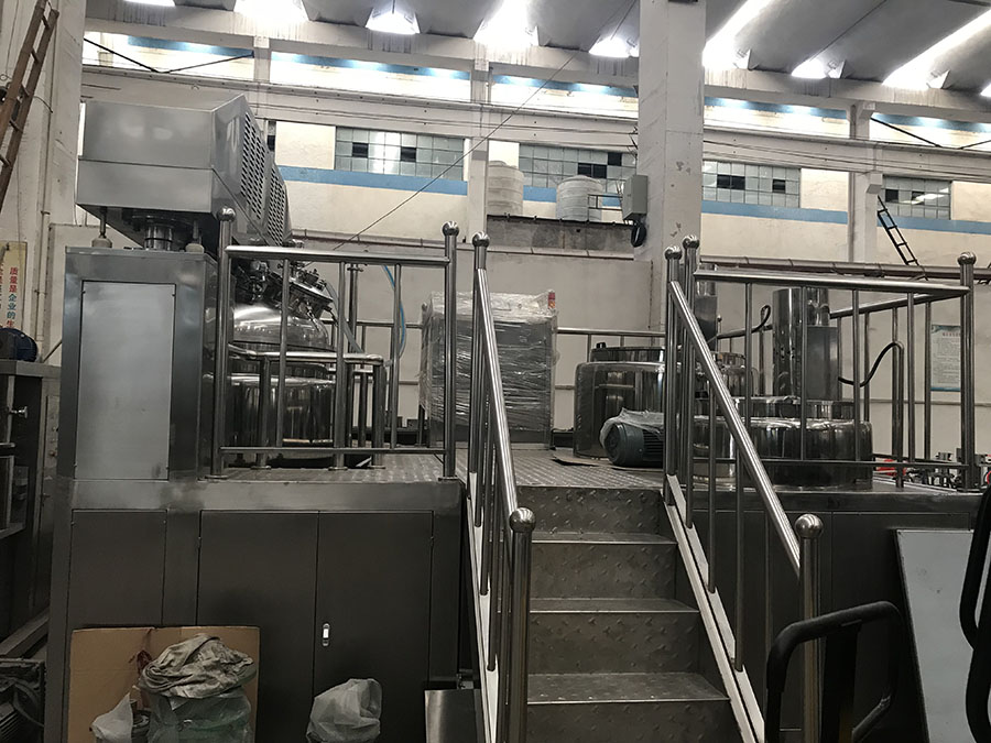 200L/膏霜日化乳液化妆品药剂膏真空乳化机